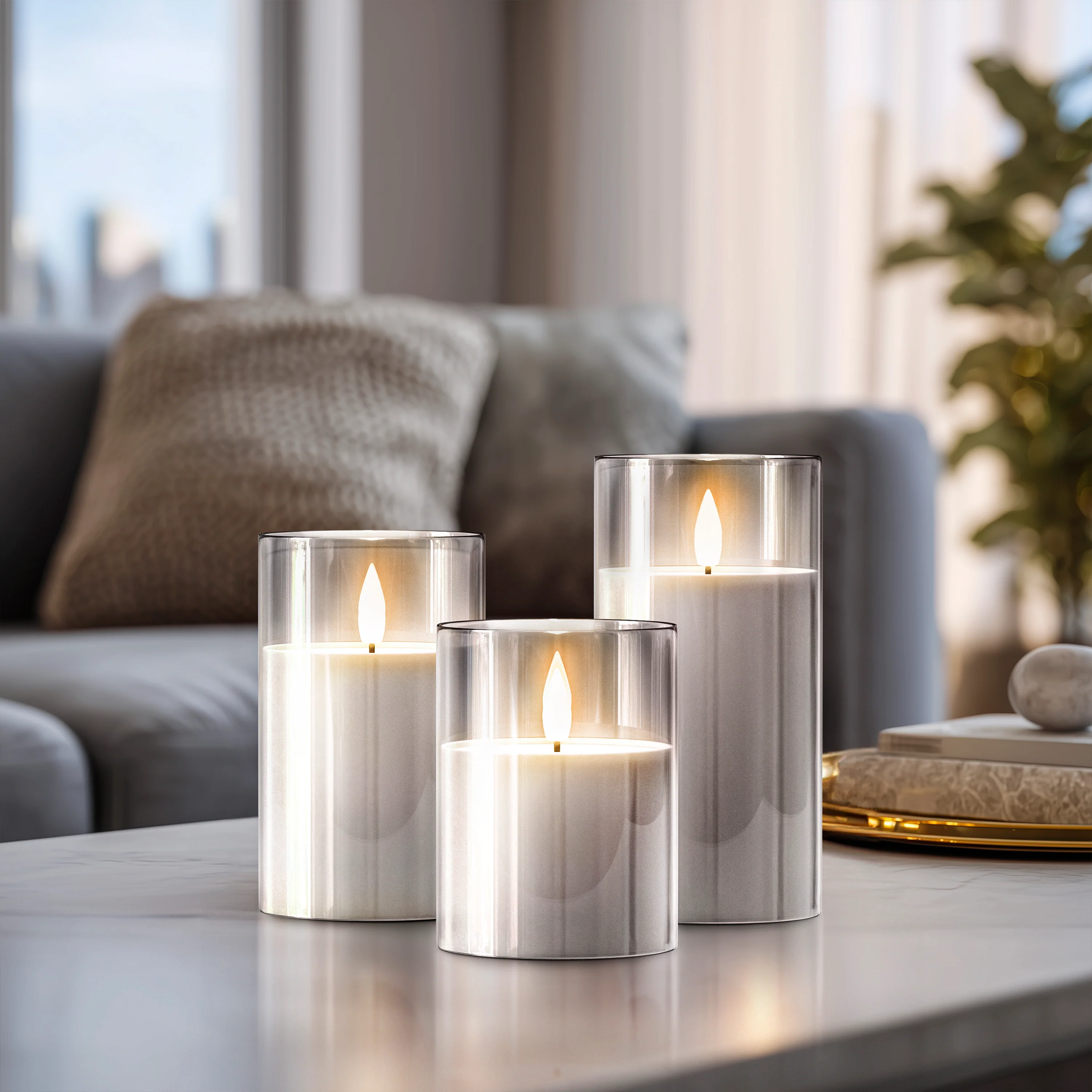 FLAMELESS WIRELESS CANDLES ( SET OF 3) - Image 11