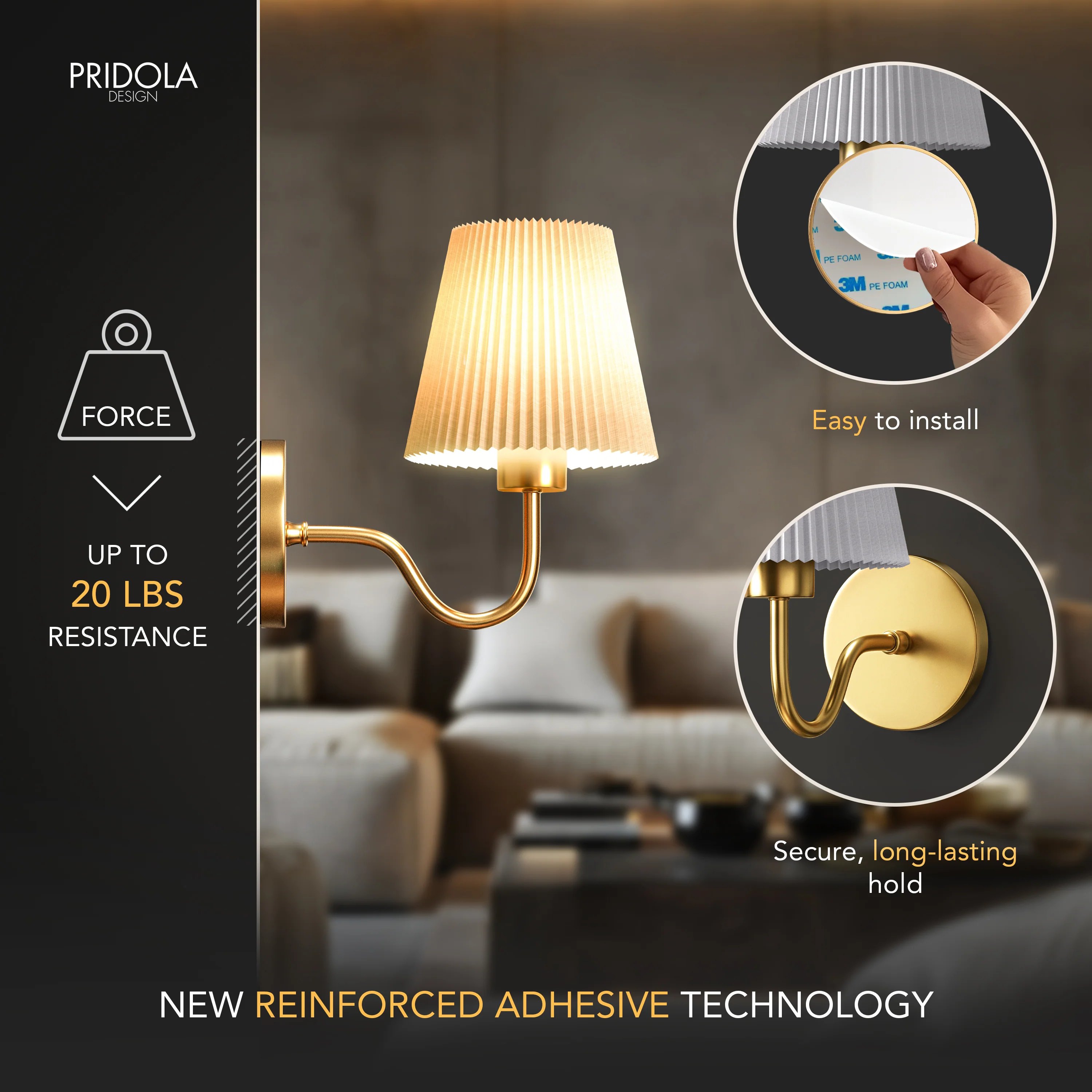 CURVED WIRELESS WALL SCONCE - Image 6