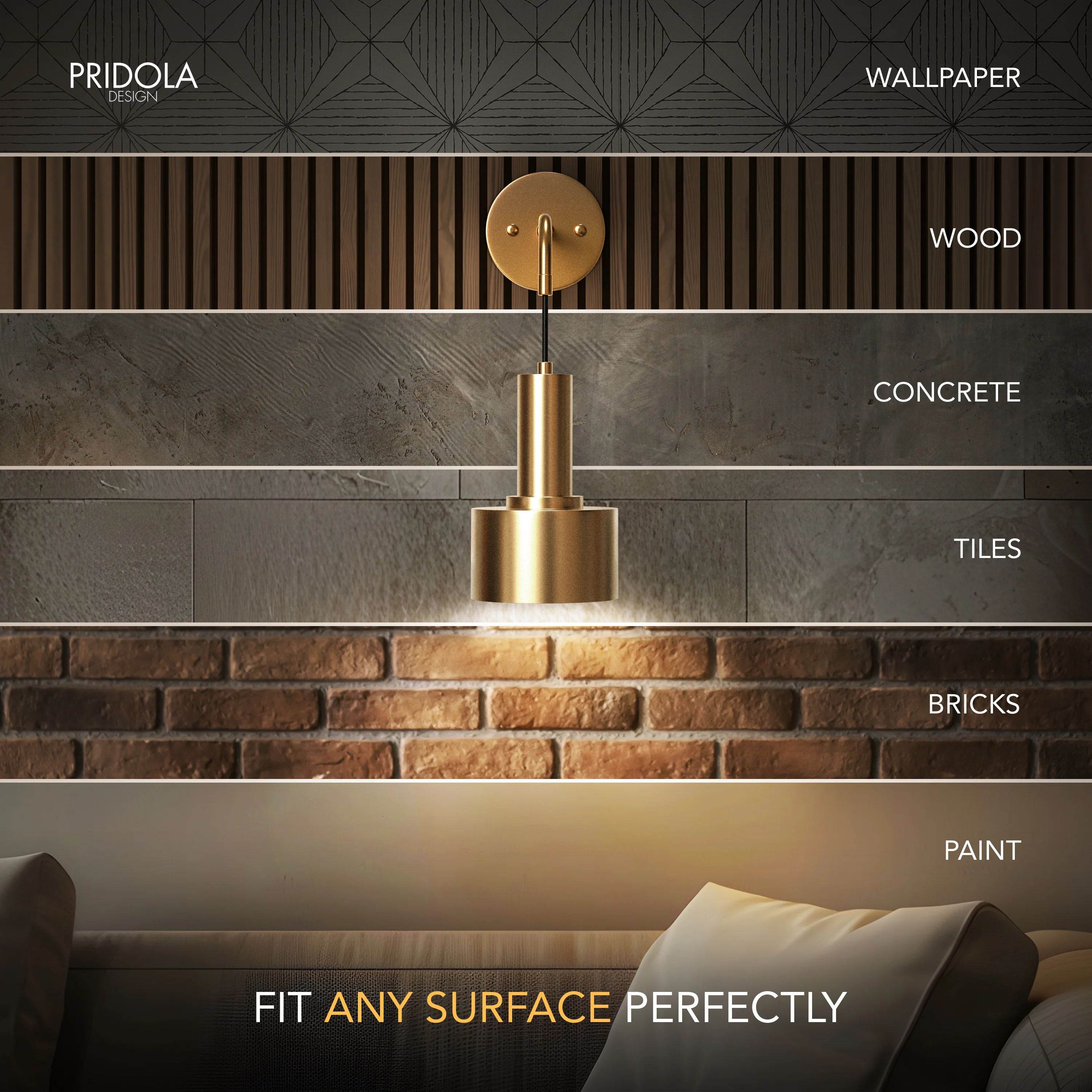 GLOWDROP WIRELESS WALL SCONCES (SET OF 2 + 2 BULBS FREE) - Image 5