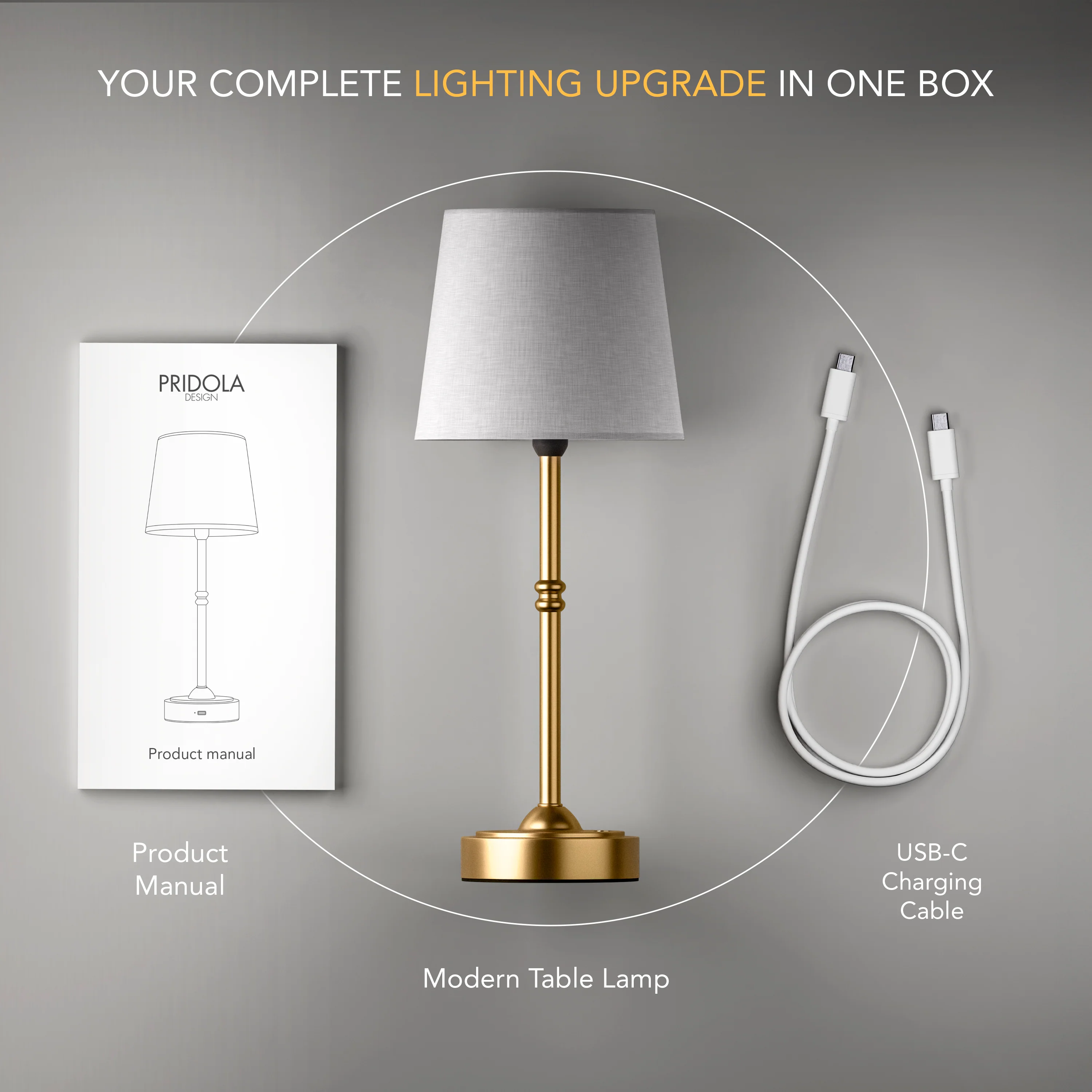 MODERN TABLE LAMP - Image 6
