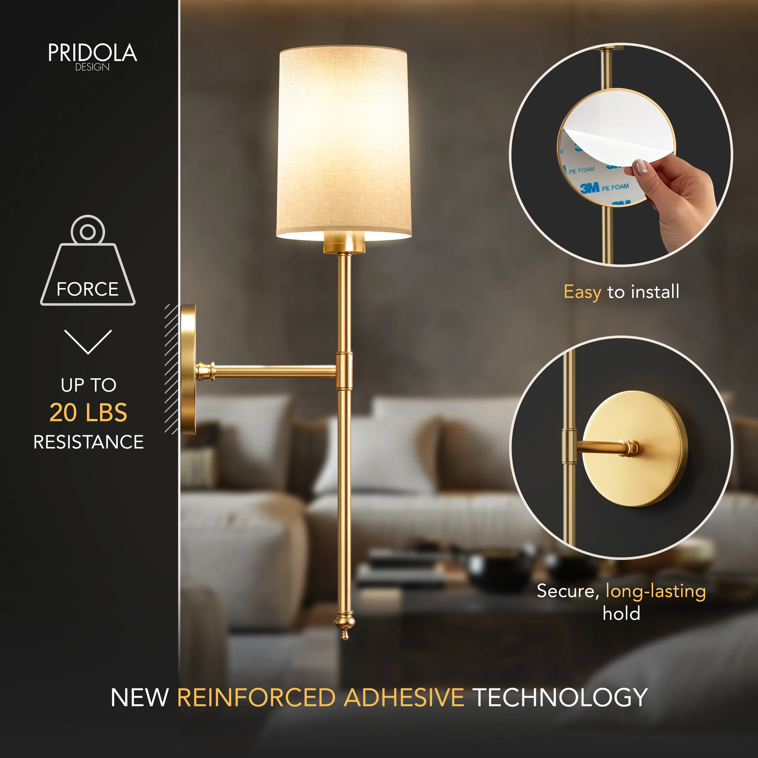 WIRELESS CYLINDRICAL WALL SCONCES (SET OF 2) - Image 5