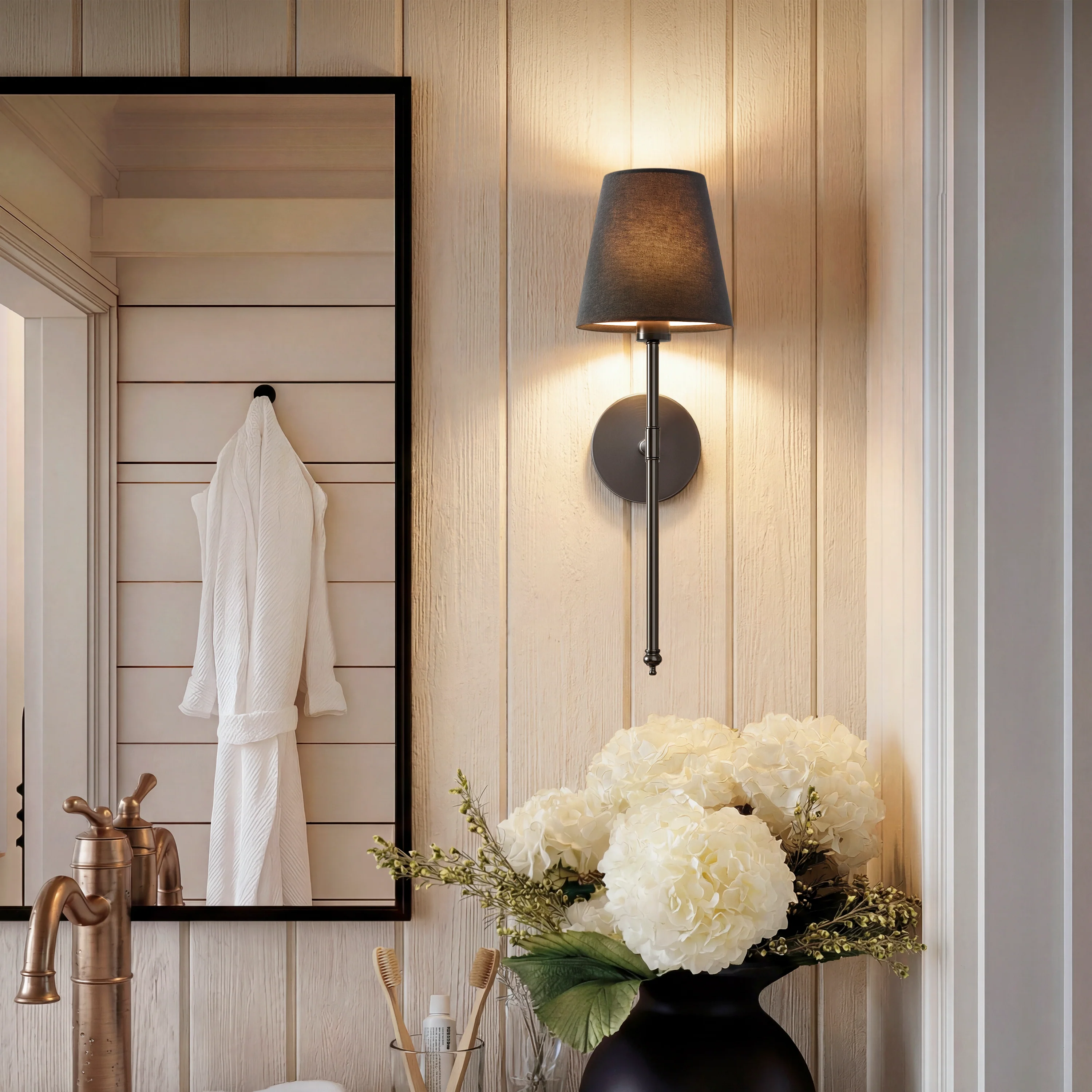 WIRELESS DARK WALL SCONCES (SET OF 2) - Image 15