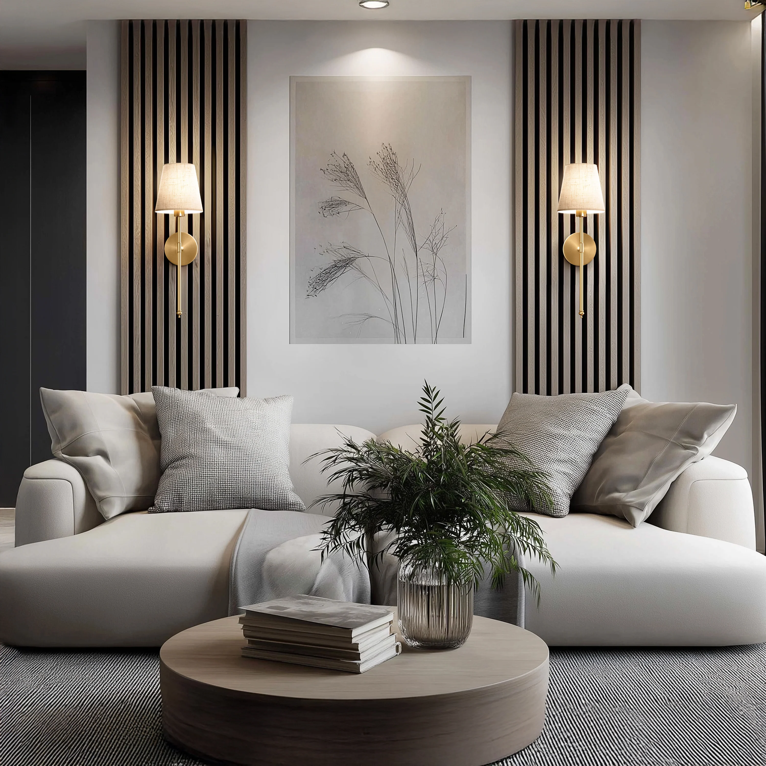 WIRELESS SAND WALL SCONCES (SET OF 2) - Image 8